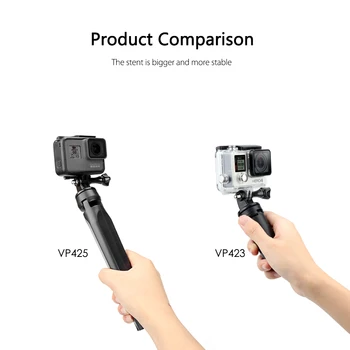 Vamson už Xiaomi Trikojo Selfie Stick iPhone DJI OSMO Veiksmų Sporto Fotoaparato Yi 4K Priedai Gopro Hero 7 6 5 VP423