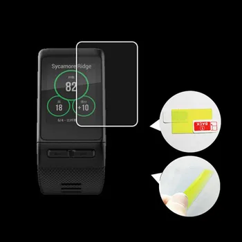 2vnt Anti-Shock Minkštos TPU Aišku, Apsauginės Plėvelės Guard Garmin Vivoactive HR Smart Žiūrėti Full Screen Protector Cover(Ne Stiklo)